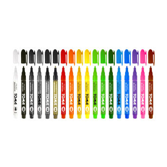 TO-441 PAINT MARKER OLEJOWY FINE końcówka 1,5 mm 22 Kolory