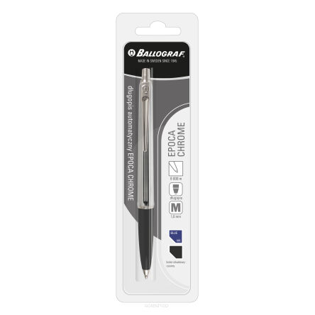 BA102 BALLOGRAF EPOCA CHROME Automatik-Kugelschreiber