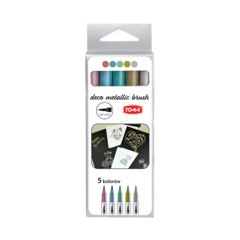 TO-325 MARKERY PERMANENTNE DECOMETALIC BRUSH
