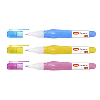 TO-013 KOREKTOR MINI W PŁYNIE Z METALOWĄ KOŃCÓWKĄ